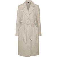 Tie-Waist Long Coat