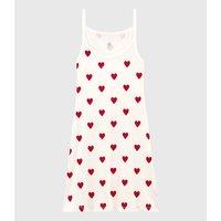 Heart Print Cotton Nightie