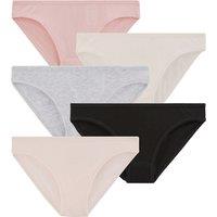 Pack of 5 Knickers in Cotton