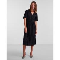Buttoned Midi Dress
