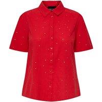 Polka Dot Cotton Blouse