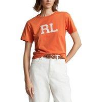 Cotton Crew Neck T-Shirt with Short Sleeves