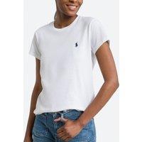 Cotton Crew Neck T-Shirt with Short Sleeves