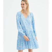 Printed Long Sleeve Dress