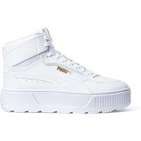 Karmen High Top Trainers in Leather