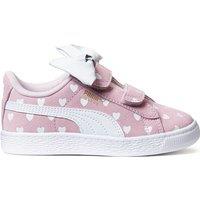 Kids Suede Trainers with Touch 'n' Close Fastening