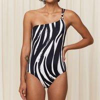 Summer Mix & Match Padded Swimsuit in Zebra Print
