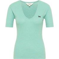 Ribbed V-Neck T-Shirt