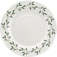 Set of 4 Mistletoe Dinner Plates