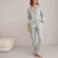 Cotton Jersey Grandad Pyjamas