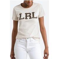 Cotton Crew Neck T-Shirt with Short Sleeves