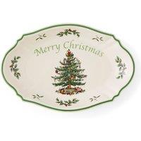 Christmas Tree Merry Christmas Tray