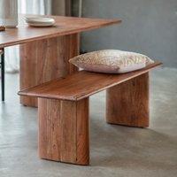 Bettiah Acacia Wood 4 Seater Dining Bench (180cm)