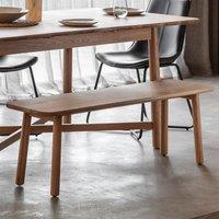 Kargil Scandi Oak 3 Seater Dining Bench (130 cm)