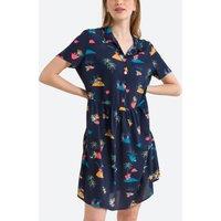 Graphic Print Mini Dress