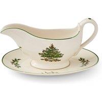 Christmas Tree Gravy Boat & Stand