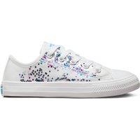 Kids Chuck Taylor OX Shine Through Canvas Trainers