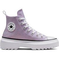 Kids Chuck Taylor Lugged Lift Hi Shine On High Top Trainers