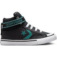 Kids Pro Blaze Varsity Club Leather High Top Trainers
