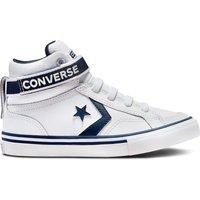 Kids Pro Blaze Varsity Club Leather High Top Trainers