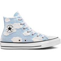 Kids Chuck Taylor All Star Hi Cloud Gazer Canvas High Top Trainers