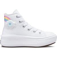 Kids Chuck Taylor Move Hi Cloud Gazer Canvas High Top Trainers