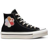 Kids All Star Eva Lift Hi Gran Craft Canvas High Top Trainers