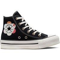 Kids All Star Eva Lift Hi Gran Craft Canvas High Top Trainers