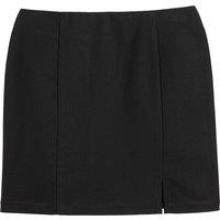 Straight Mini Skirt
