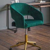 Nagpur Velvet Tufted Office Chair