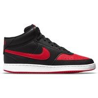 Court Vision High Top Trainers in Leather