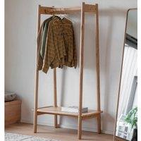 Kargil Scandi Oak Clothes Rail