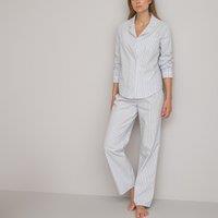 Striped Cotton Grandad Pyjamas