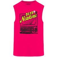 Biker Cotton Vest Top with Crew Neck