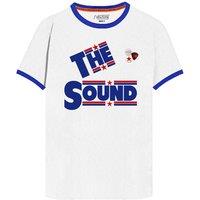 Ringer Cotton T-Shirt with Crew Neck and Short Sleeves