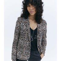 Floral Print Blazer