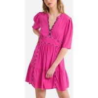 Teresa Mini Skater Dress with Short Sleeves