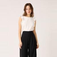 Two-Tone Jumpsuit with Back Vent