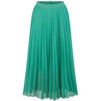 Voile Pleated Maxi Skirt