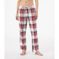Evonne Tartan Pyjama Bottoms in Cotton
