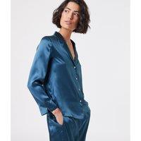 Pearly Silk Pyjama Shirt