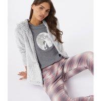 Merla 3-Piece Pyjama Set in Cotton Fleece
