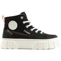 Pallatower High Top Trainers in Canvas