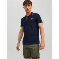 Logan Cotton Polo Shirt with Short Sleeves