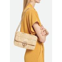 Moon Raffia Handbag