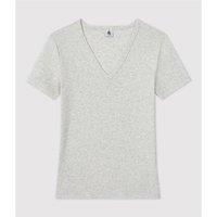 Iconic Cotton T-Shirt with V-Neck