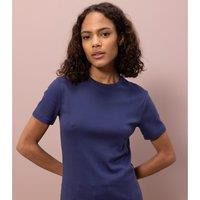 Iconic Organic Cotton T-Shirt with Cocotte Stitch Detailing