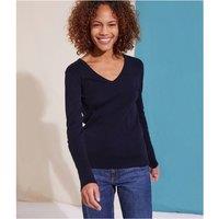 Iconic Cotton T-Shirt with V-Neck