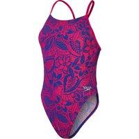 Tie-Back Pool Swimsuit in Floral Print