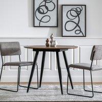 Kakinada Oak Round Dining Table (Seats 4)